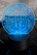 Personalised Engraved Acrylic LED Light